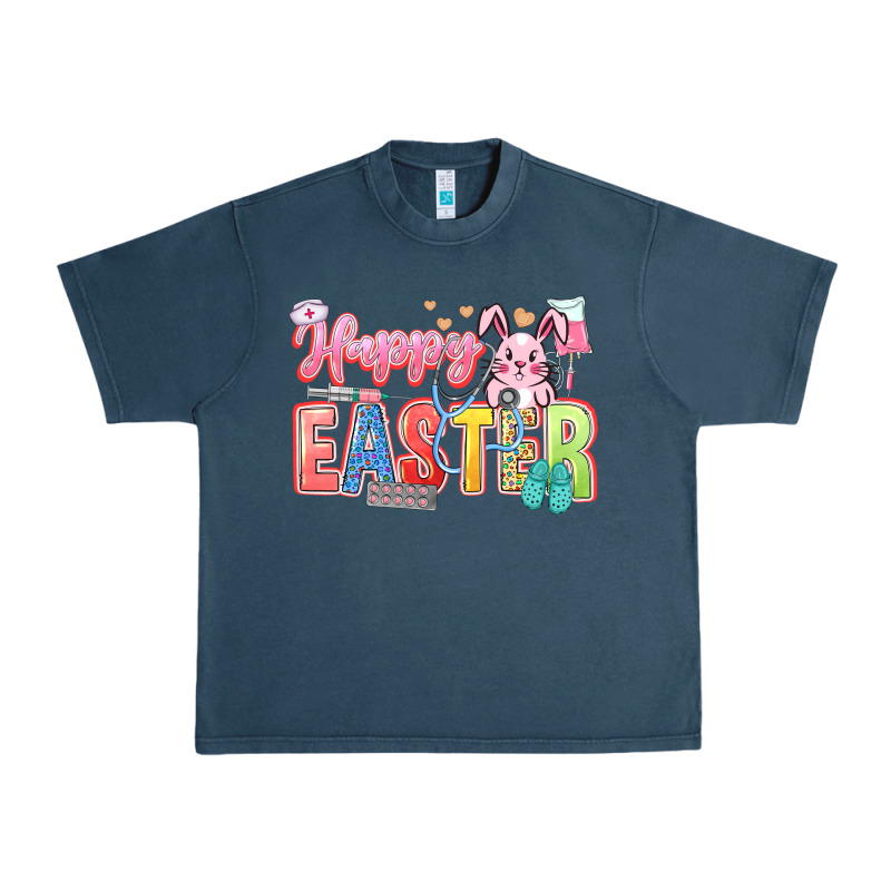 Happy Easter Nurse Urban Heavy Tee by LillyAllenDesigns | Teevron