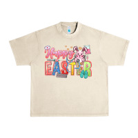 Sandshell Happy Easter Nurse Urban Heavy Tee - LillyAllenDesigns