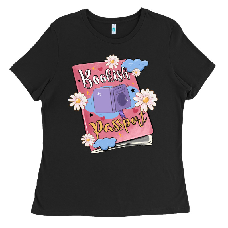 Bookish Passport Ladies Tee by MaliasSmallBusiness | Teevron