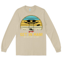 Mushroom UFO Vintage Retro Alien Outerspace Spaceship Long Sleeve Tee - Bettercallsaul