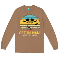 Toasted Coconut UFO Vintage Retro Alien Outerspace Spaceship Long Sleeve Tee - Bettercallsaul