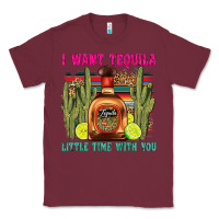 Burgundy i want tequila little time with you Classic Tee - LillyAllenDesigns