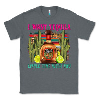 Charcoal Heather i want tequila little time with you Classic Tee - LillyAllenDesigns