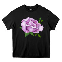 Black life's little pleasures rose Heavy Core Tee - LillyAllenDesigns