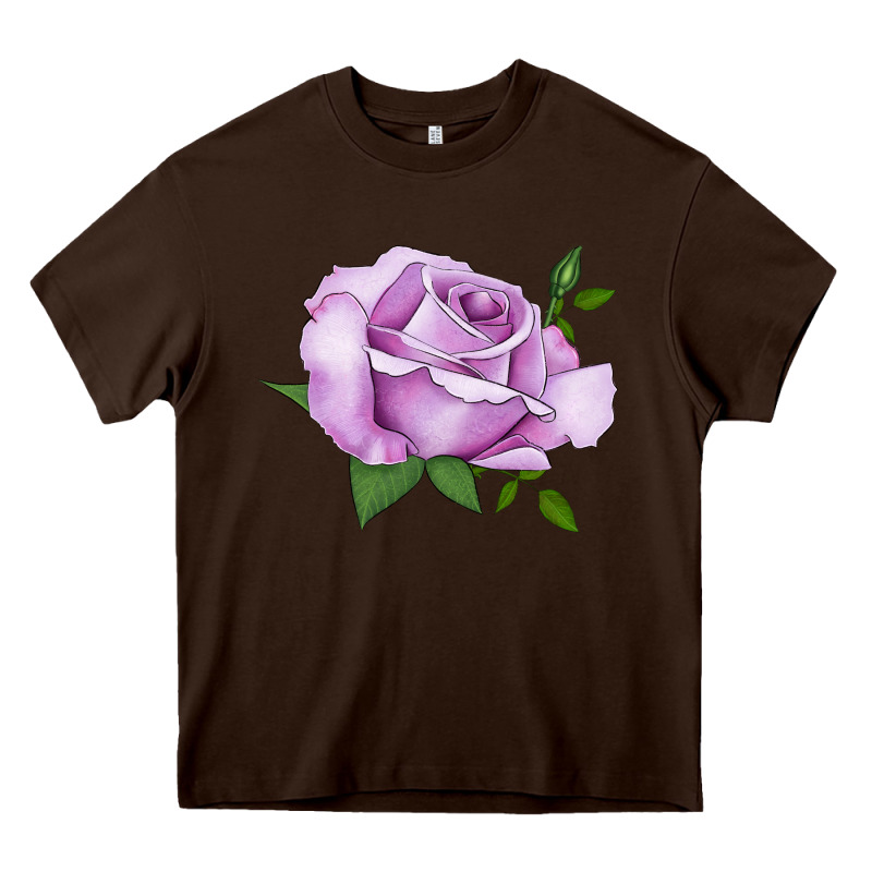 Life's Little Pleasures Rose Heavy Core Tee by LillyAllenDesigns | Teevron