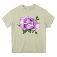 Mossy life's little pleasures rose Heavy Core Tee - LillyAllenDesigns