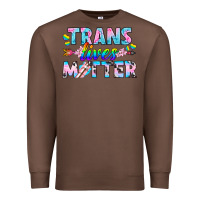 Chestnut Western LGBTQ+ Trans Lives Matter Premium Sweatshirt - BundleAndBundleShop