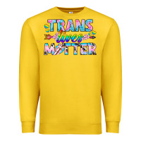 Lemon Western LGBTQ+ Trans Lives Matter Premium Sweatshirt - BundleAndBundleShop