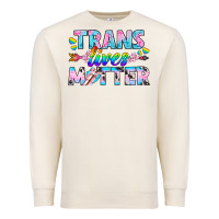 Sandshell Western LGBTQ+ Trans Lives Matter Premium Sweatshirt - BundleAndBundleShop
