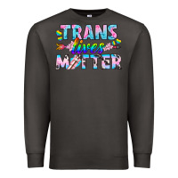 Smoke Western LGBTQ+ Trans Lives Matter Premium Sweatshirt - BundleAndBundleShop