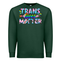 Sports Green Western LGBTQ+ Trans Lives Matter Premium Sweatshirt - BundleAndBundleShop