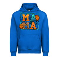 Cobalt leopard basketball mama Mother's Day Urban Hoodie - LillyAllenDesigns
