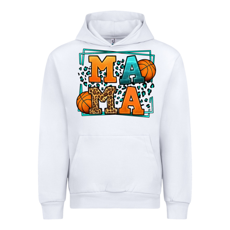 Leopard Basketball Mama Mother's Day Urban Hoodie by LillyAllenDesigns | Teevron