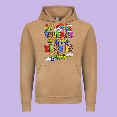 Be Yourself Everyone Else In Taken Vintage Hoodie Designed By Lillyallendesigns