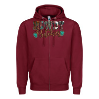 Burgundy Howdy bitches mother's day Zipper Hoodie - HowdyJamesFarm