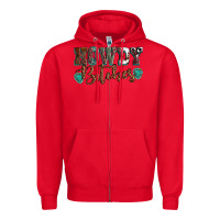 Red Howdy bitches mother's day Zipper Hoodie - HowdyJamesFarm