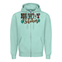 Howdy Bitches Mother's Day Zipper Hoodie | Teevron