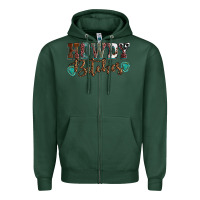 Sports Green Howdy bitches mother's day Zipper Hoodie - HowdyJamesFarm