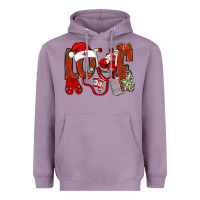 Lavender christmas love nurse bbs Heavyweight Hoodie - BundleAndBundleShop