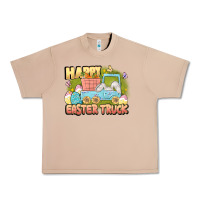 Burro Happy Easter truck Urban Heavy Tee - LillyAllenDesigns