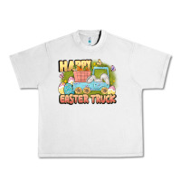 Lunar Rock Happy Easter truck Urban Heavy Tee - LillyAllenDesigns