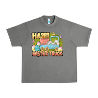 Tornado Happy Easter truck Urban Heavy Tee - LillyAllenDesigns