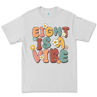Dove Grey eight is a vibe Premium Tee - MaliasSmallBusiness