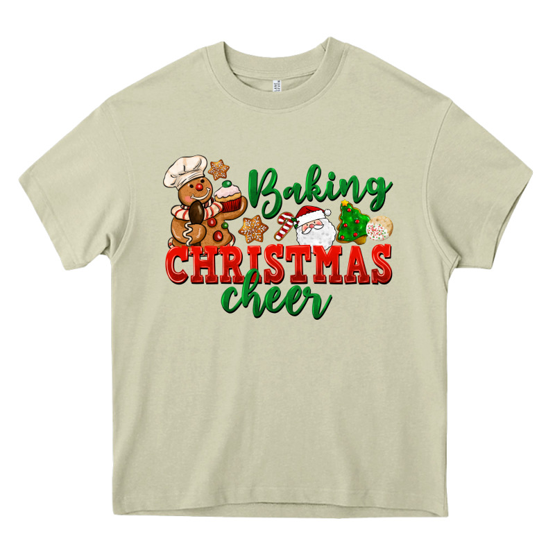 Baking Christmas Cheer Heavy Core Tee by NancyCooperArtShop | Teevron