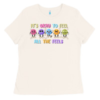 It's Okay To Feel All The Feels Ladies Tee | Teevron