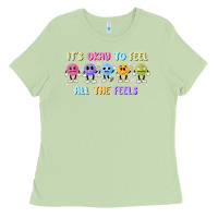 Matcha it's okay to feel all the feels Ladies Tee - MaliasSmallBusiness