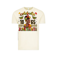 Vintage Arctic celebrate 1865 juneteenth with black woman Vintage Tee - LillyAllenDesigns