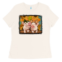 Bone fall pigs Ladies Tee - Jasminsmagicworld