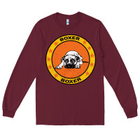 Burgundy Boxer Long Sleeve Tee - Bettercallsaul