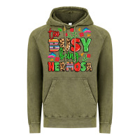 Vintage Olive too busy being hermosa Vintage Hoodie - LillyAllenDesigns