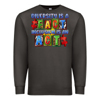 Smoke diversity is a fact indesion is an act Premium Sweatshirt - FaDigitalArtStudio