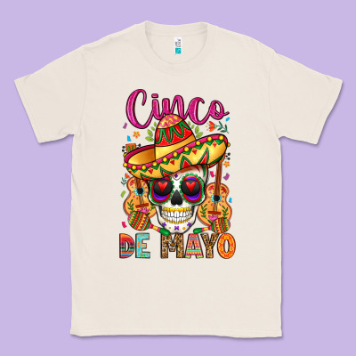 Cinco De Mayo Classic Tee Designed By Lillyallendesigns