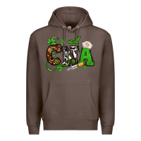 Coffee St. Patrick's Day CNA Premium Hoodie - OliviaCreatesArt