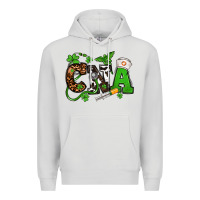 Dove Grey St. Patrick's Day CNA Premium Hoodie - OliviaCreatesArt