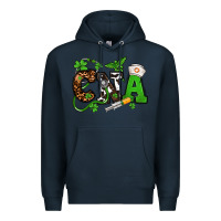 Navy St. Patrick's Day CNA Premium Hoodie - OliviaCreatesArt