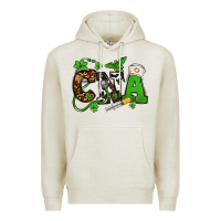 Oatmeal Heather St. Patrick's Day CNA Premium Hoodie - OliviaCreatesArt