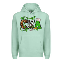 Seafoam St. Patrick's Day CNA Premium Hoodie - OliviaCreatesArt