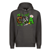 Smoke St. Patrick's Day CNA Premium Hoodie - OliviaCreatesArt