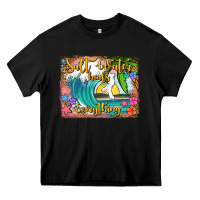Black salt water heals everything Heavy Core Tee - Jasminsmagicworld