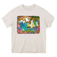 Cream salt water heals everything Heavy Core Tee - Jasminsmagicworld