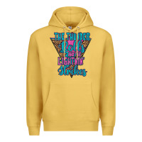 Antique Gold THE THUNDER ROLLS AND THE LIGHTNIN’ STRİKES Premium Hoodie - JahusDesignShop