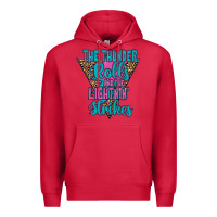 Cardinal THE THUNDER ROLLS AND THE LIGHTNIN’ STRİKES Premium Hoodie - JahusDesignShop