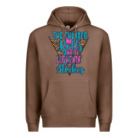 Chestnut THE THUNDER ROLLS AND THE LIGHTNIN’ STRİKES Premium Hoodie - JahusDesignShop