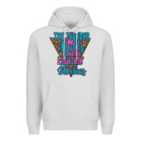 Dove Grey THE THUNDER ROLLS AND THE LIGHTNIN’ STRİKES Premium Hoodie - JahusDesignShop