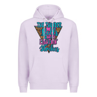 Lilac THE THUNDER ROLLS AND THE LIGHTNIN’ STRİKES Premium Hoodie - JahusDesignShop
