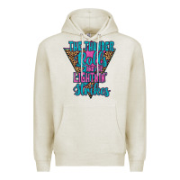 Oatmeal Heather THE THUNDER ROLLS AND THE LIGHTNIN’ STRİKES Premium Hoodie - JahusDesignShop